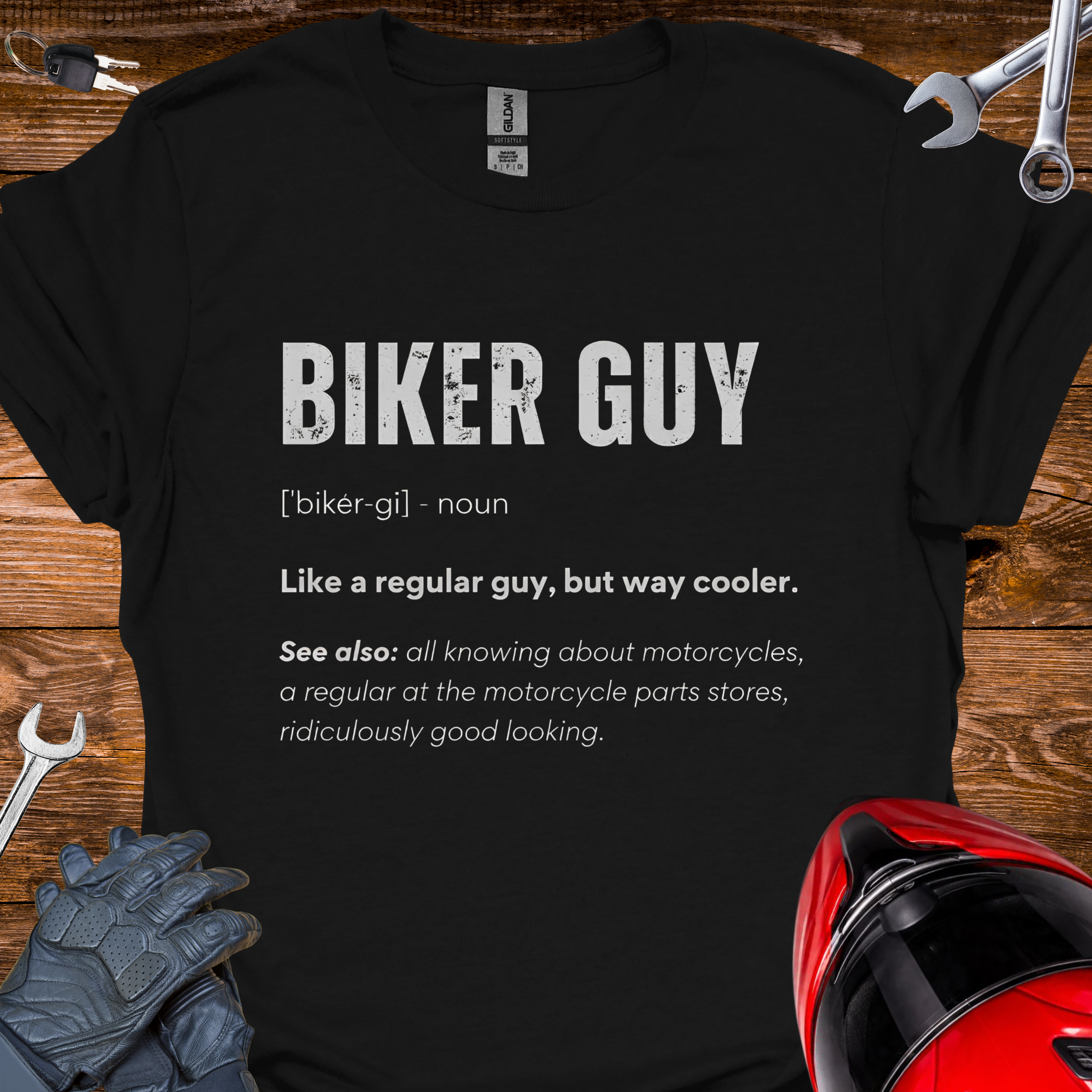 Biker guy T-Shirt
