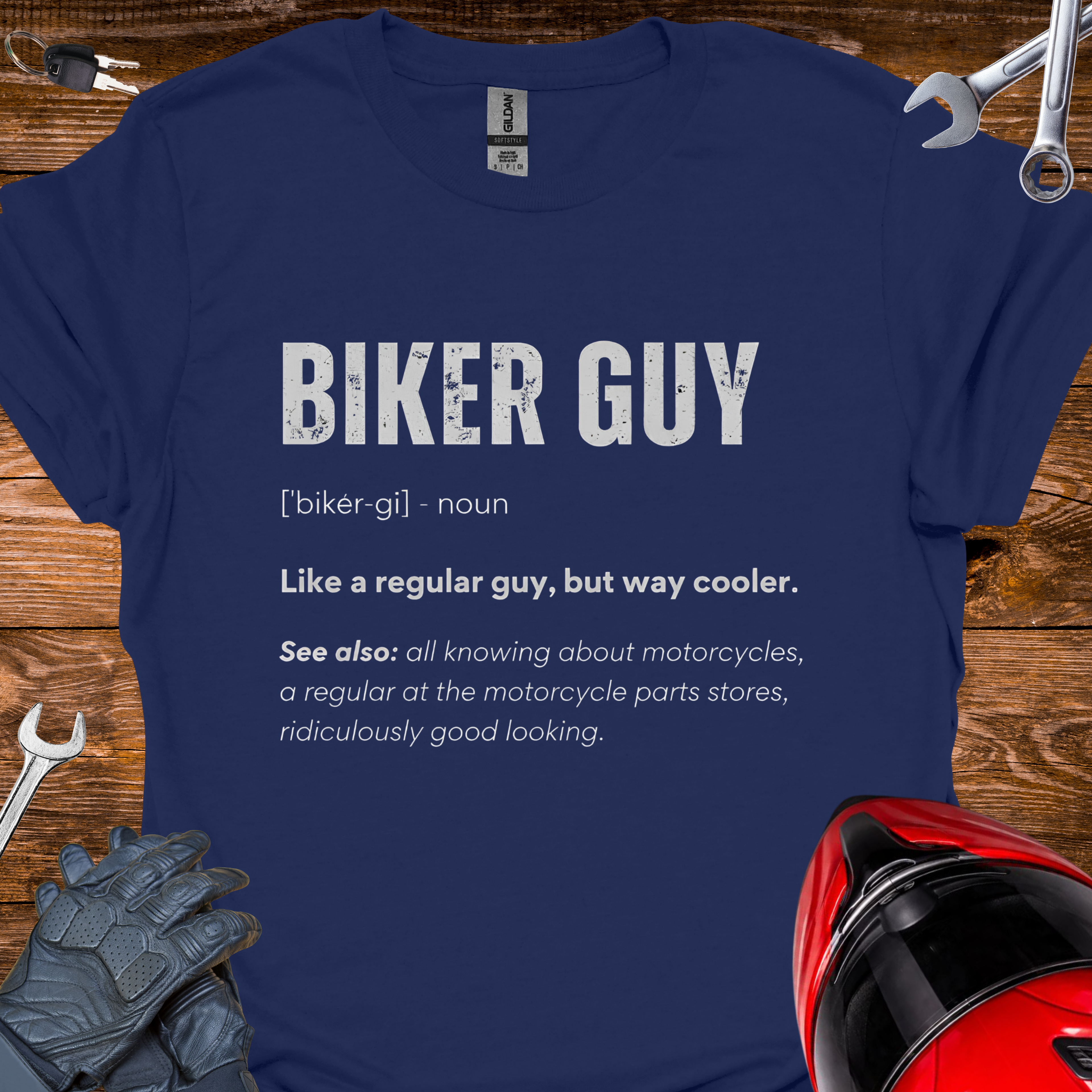 Biker guy T-Shirt