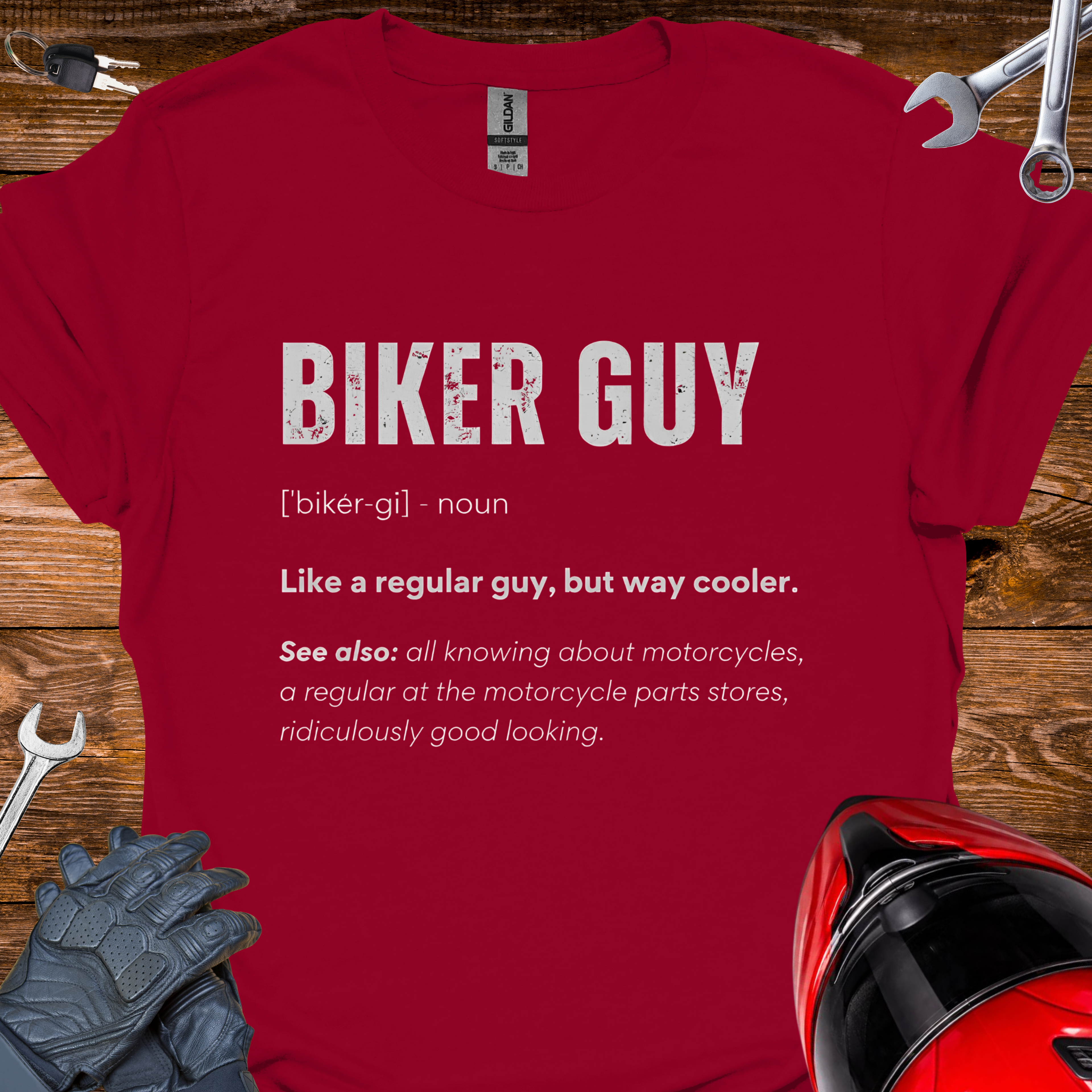 Biker guy T-Shirt