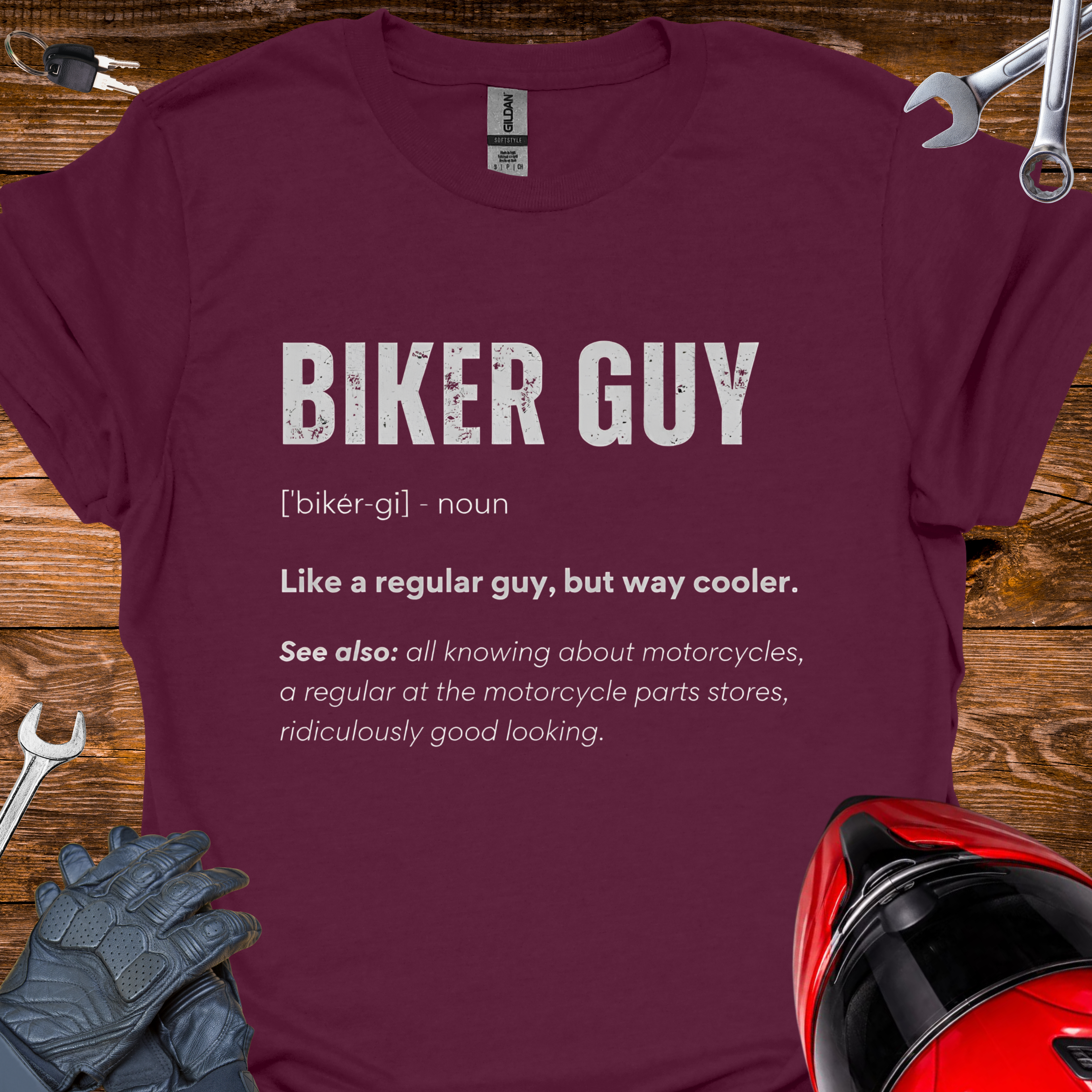 Biker guy T-Shirt