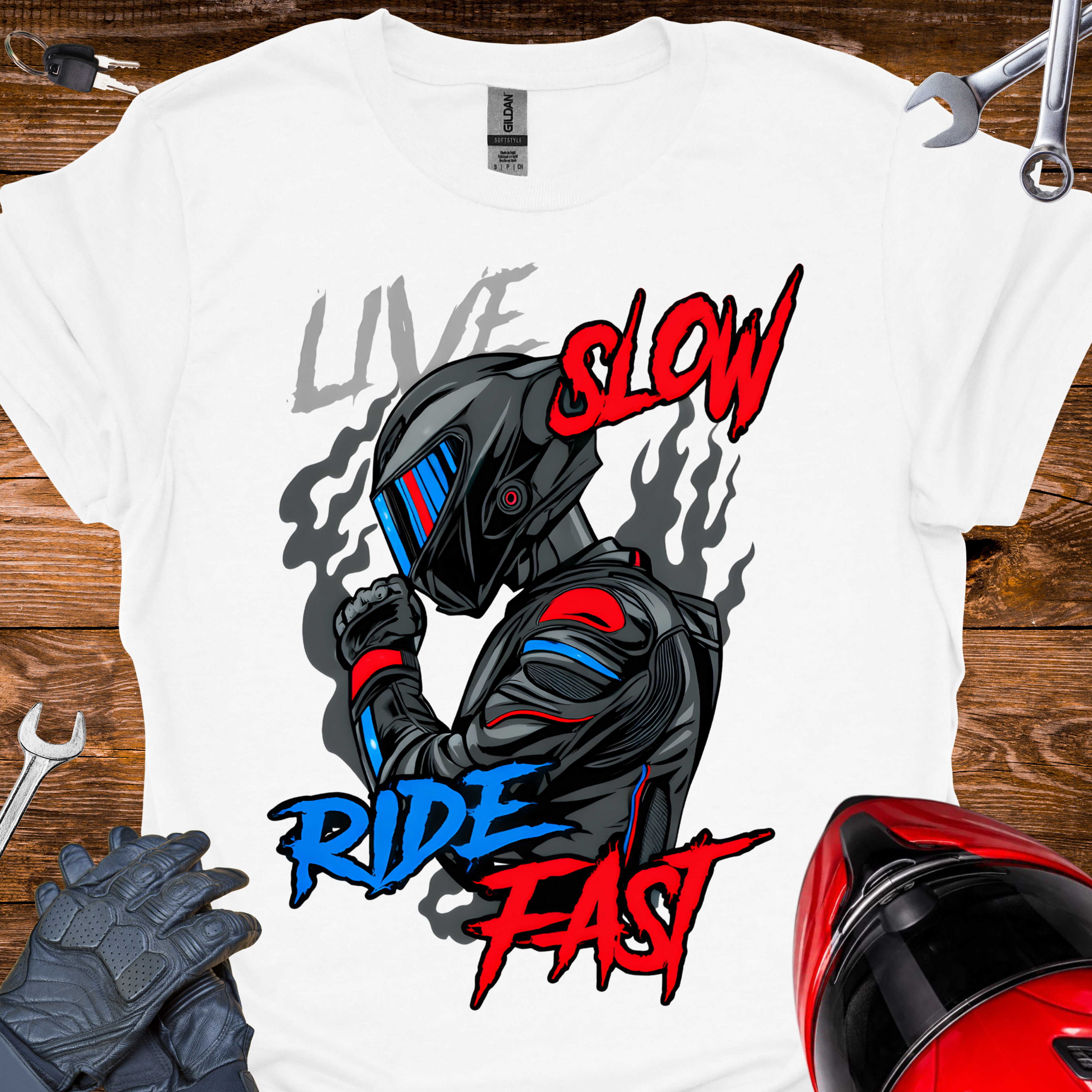 Live slow Ride fast T-Shirt