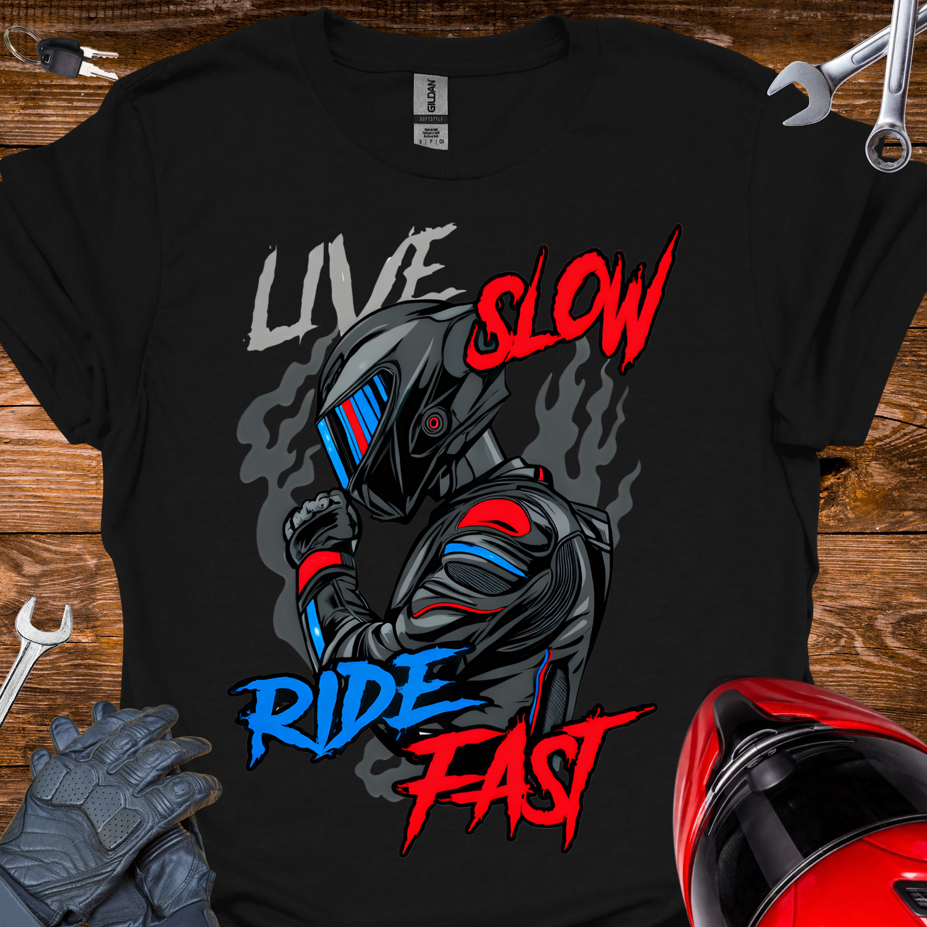 Live slow Ride fast T-Shirt