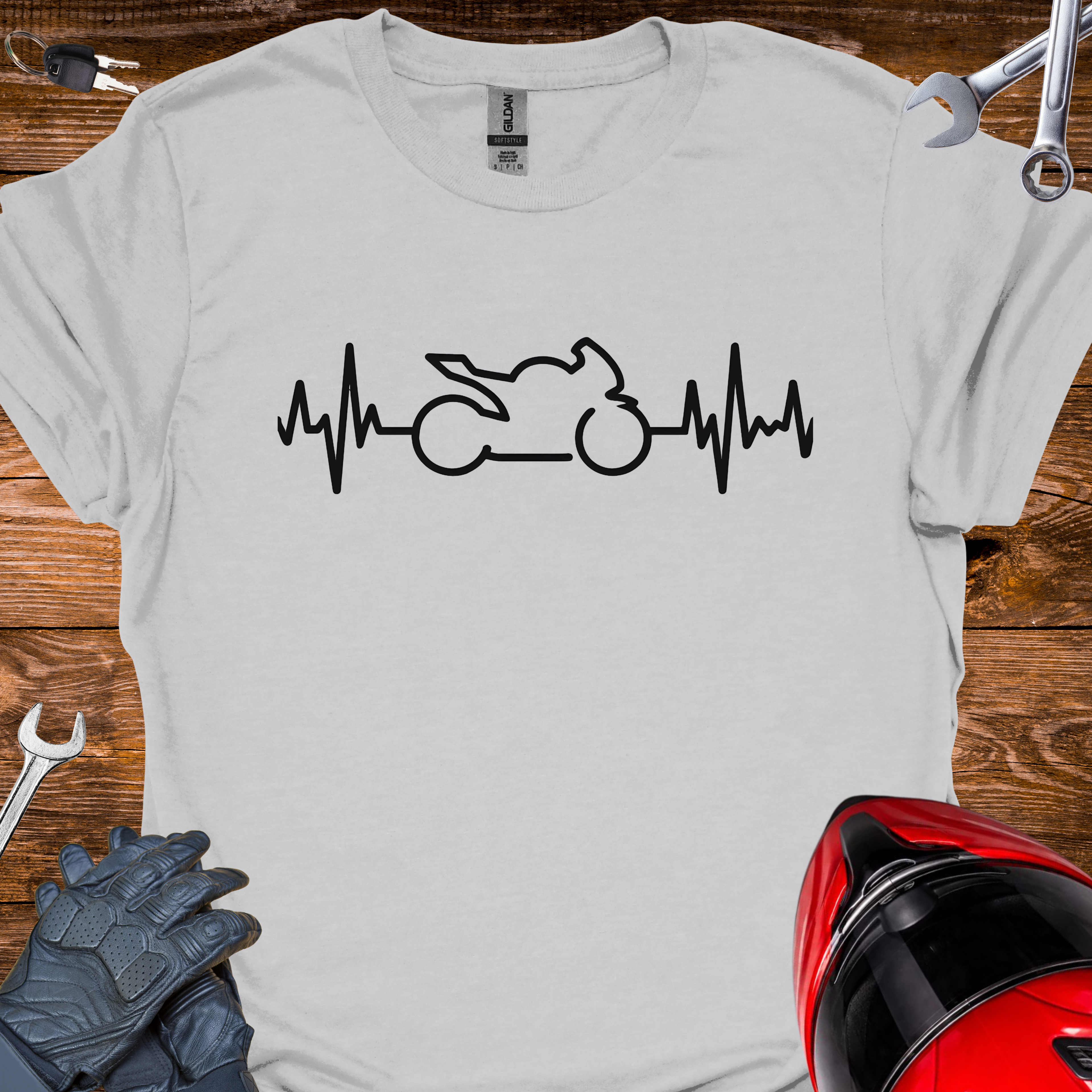 Bike heartbeat T-Shirt