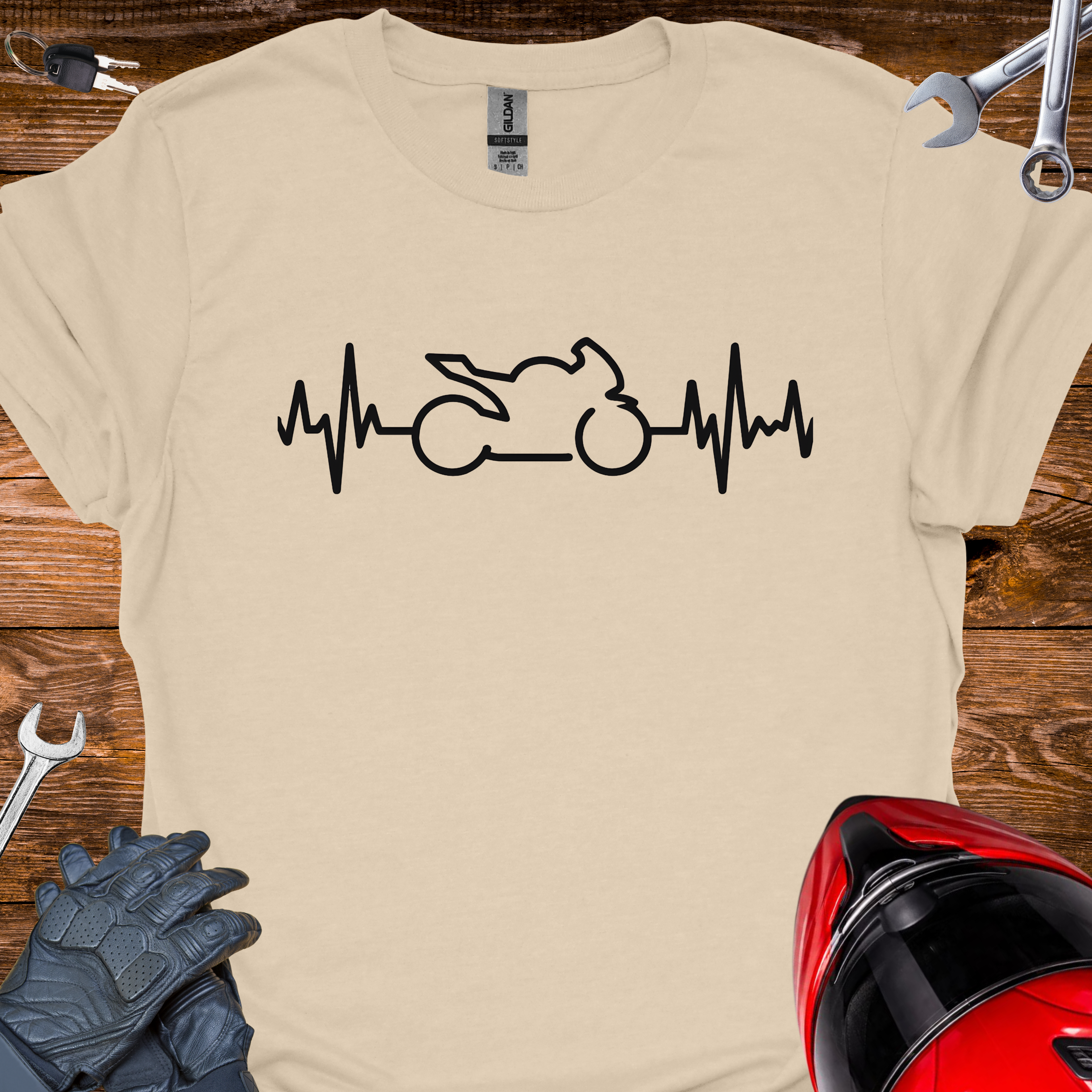 Bike heartbeat T-Shirt