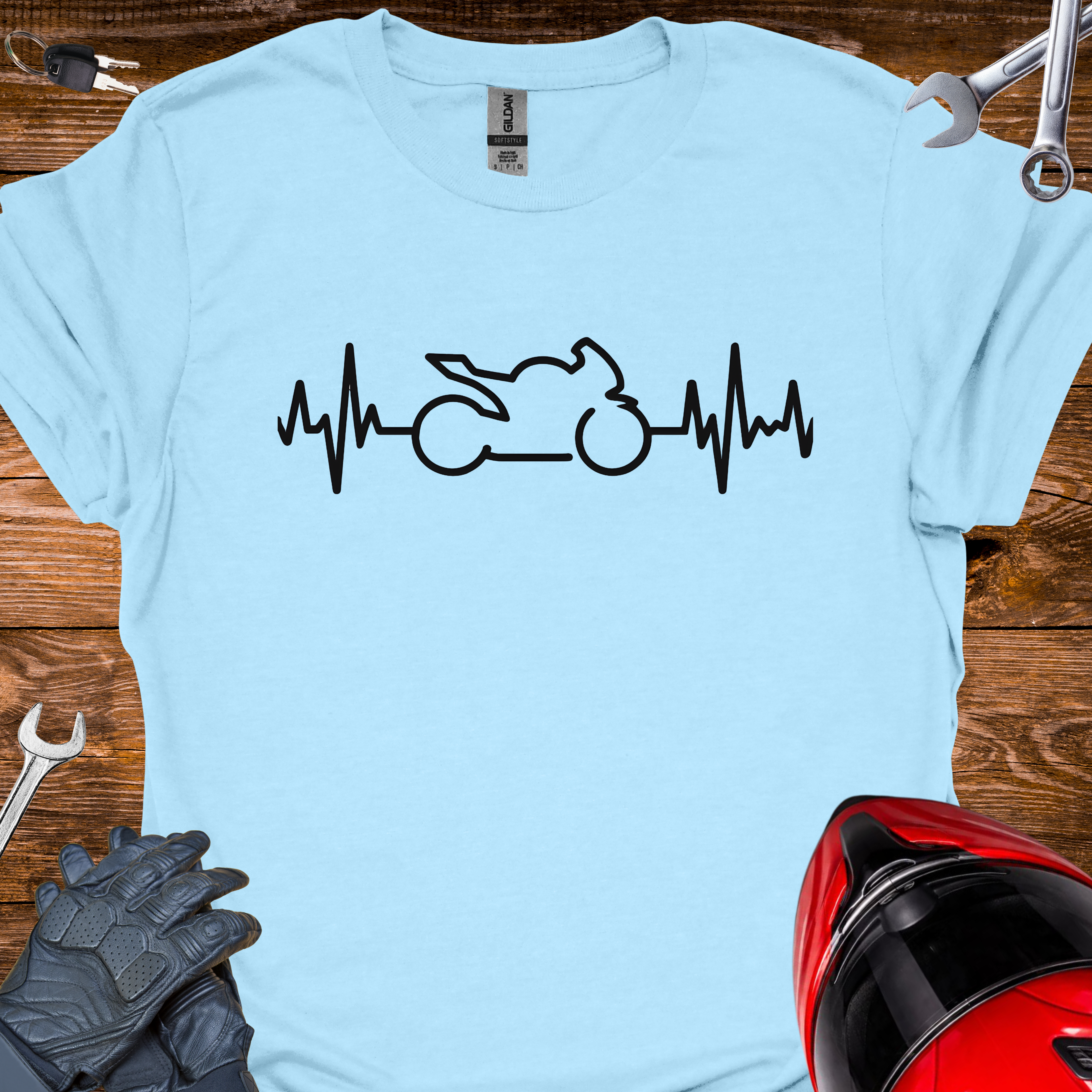 Bike heartbeat T-Shirt